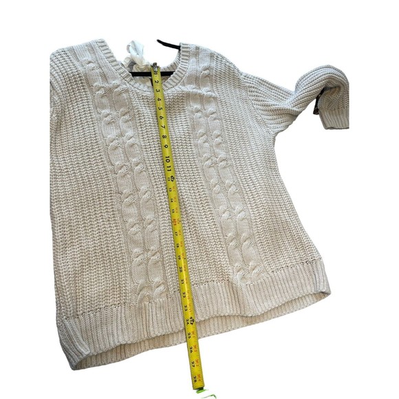 Torrid Cable Heart Ribbon Tie Back Sweater Top Plus Size 2x - Picture 8 of 10